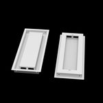 6x17 ceiling vent cover, front and back