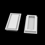 6x15 wall vent cover, front and back