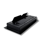 4x10 Classic Drop-in Air Vent, Flush Floor-Matching, All Metal, Floor Vent Cover (10x4)