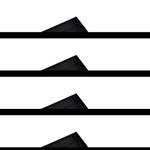 11x56.25 - Classic Drop-in Air Vent, Flush Floor-Matching, All Metal, Floor Vent Cover - TRM Metal 56.25x11