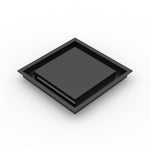 10x10 ZenFlow floor register, diagonal view
