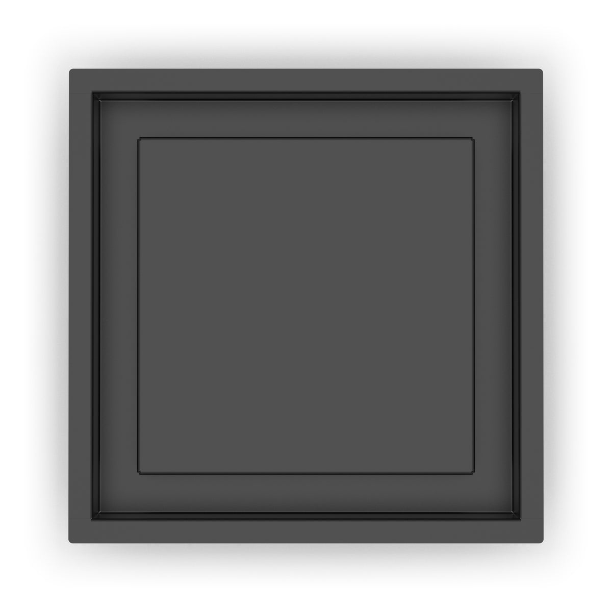 10x10 ZenFlow floor register, top-down view