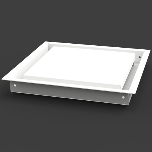 10x10- Wall Vent - Modern Vent Cover - TRM Metal