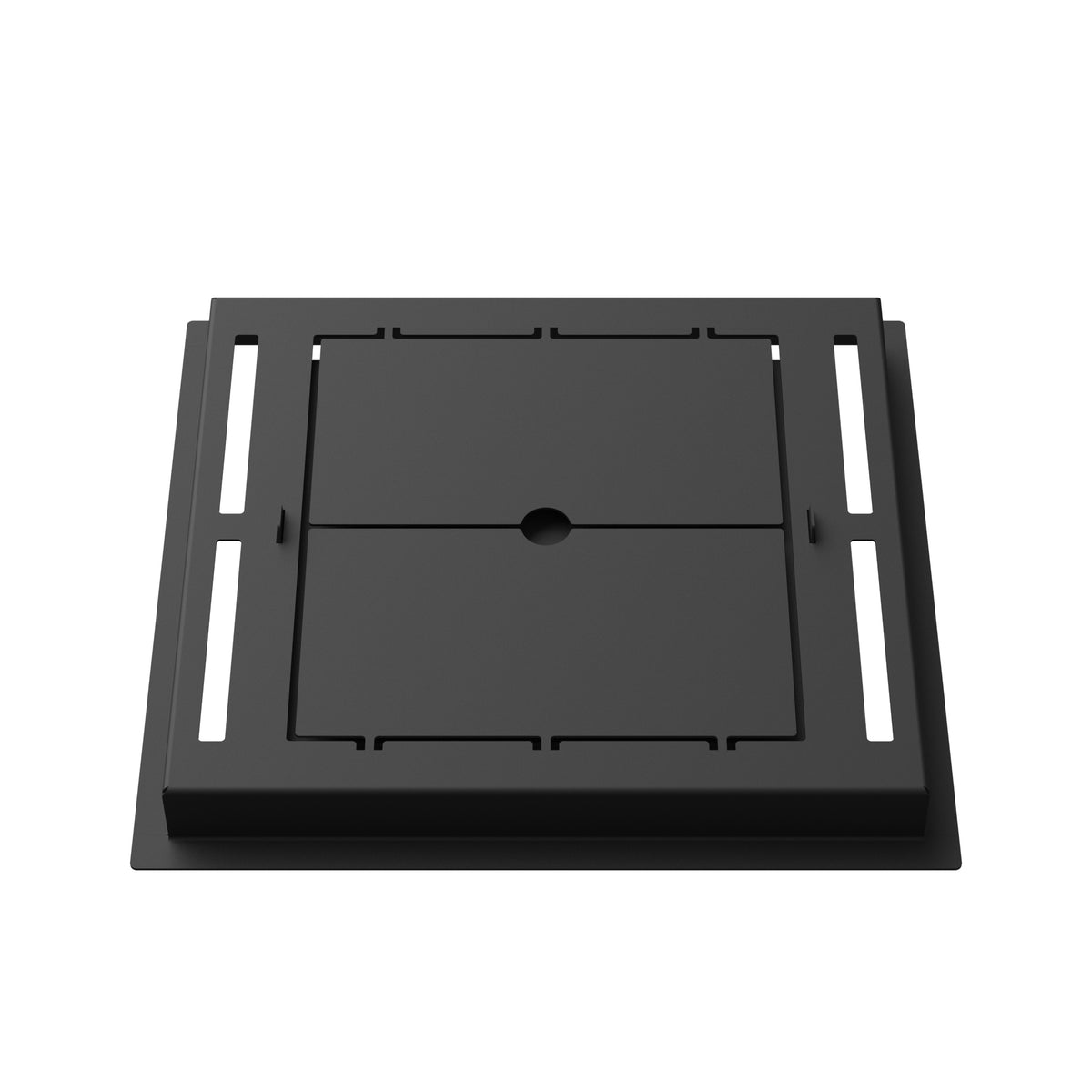 10x11 Classic floor register, back view
