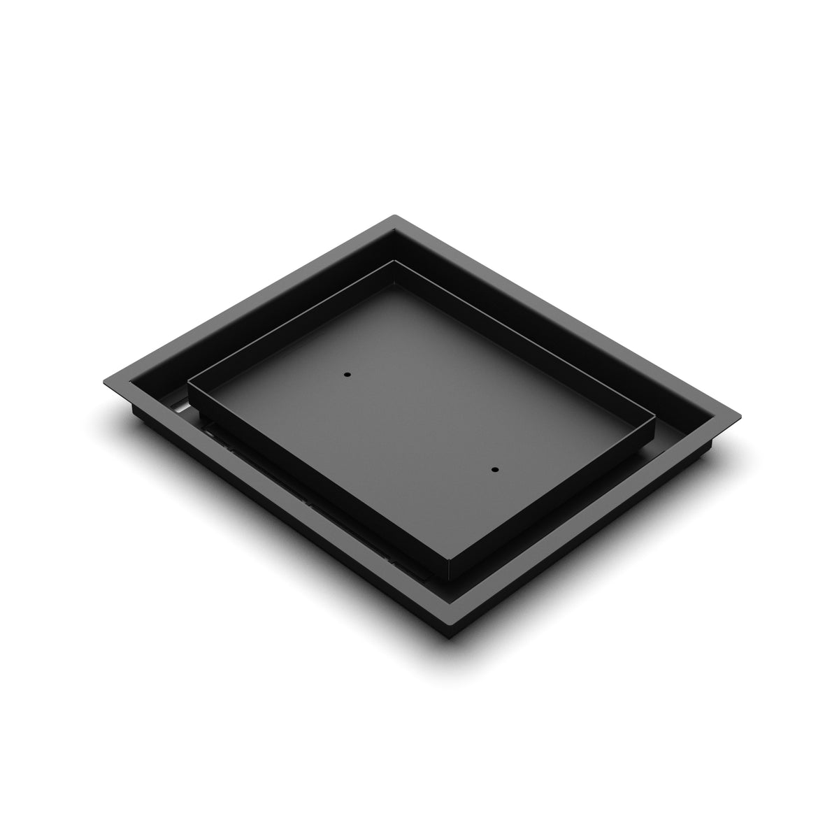 10x12 Classic floor register, diagonal view