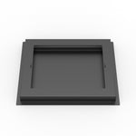 10x12 ZenFlow floor register, back view