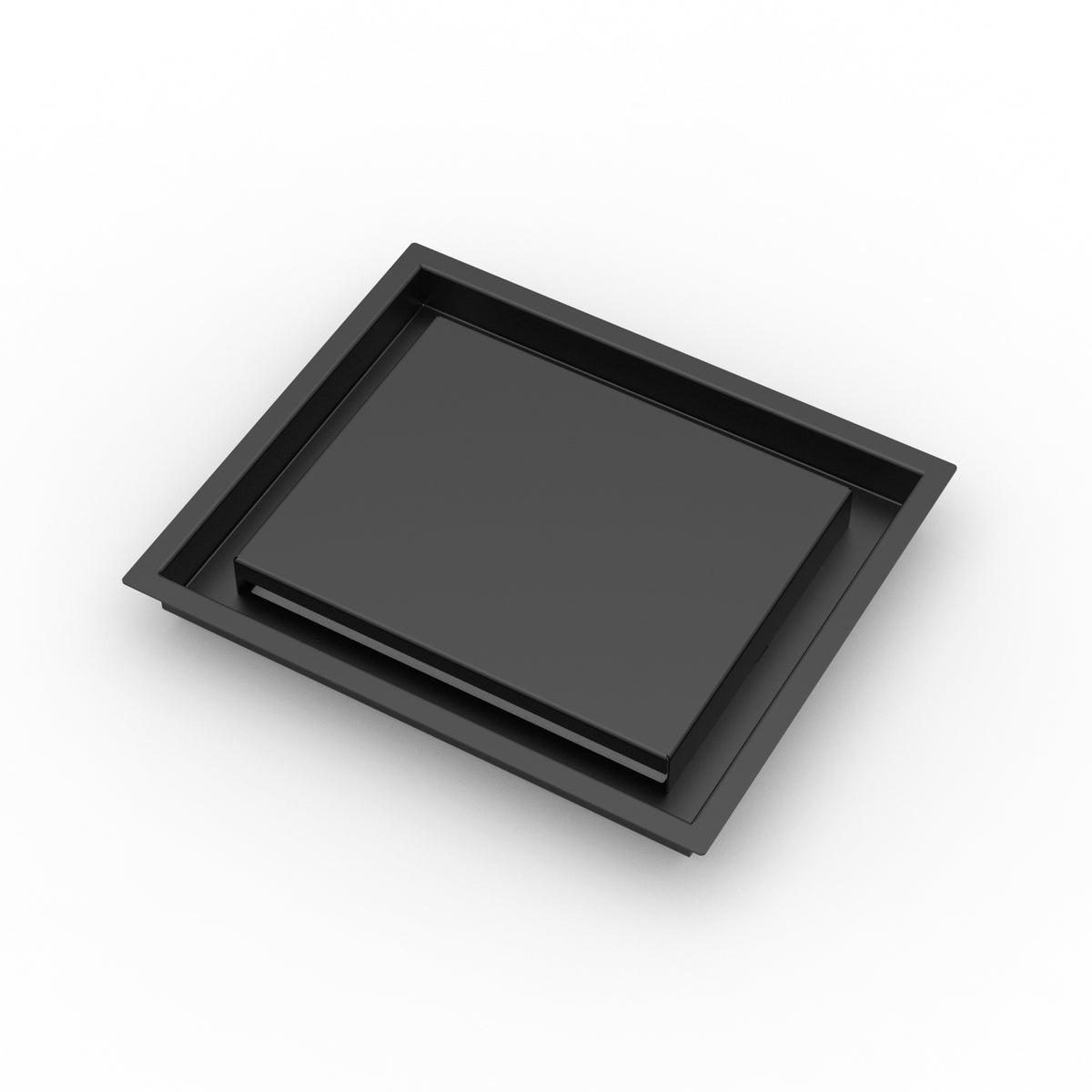 10x12 ZenFlow floor register, quarter view
