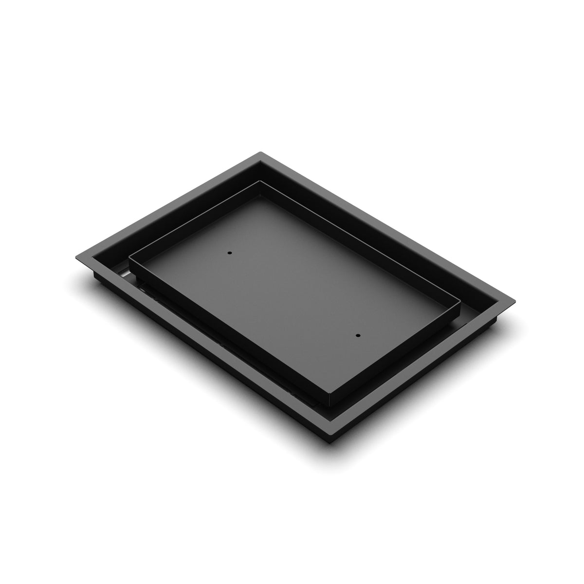 10x14 Classic floor register, diagonal view