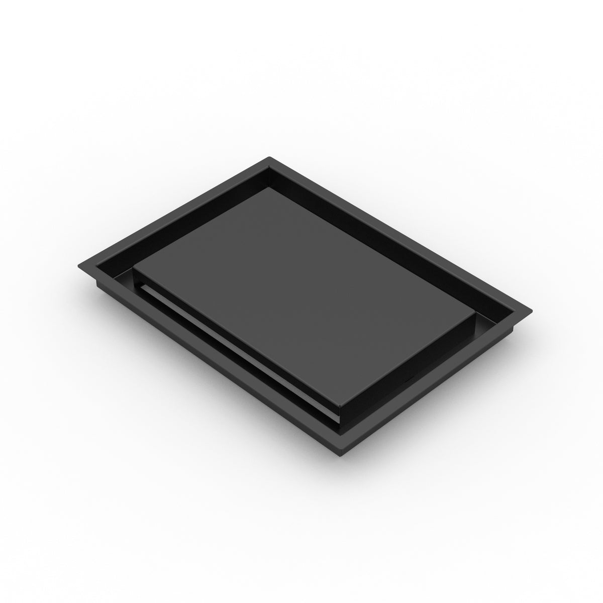 10x14 ZenFlow floor register, diagonal view