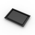 10x14 ZenFlow floor register, quarter view