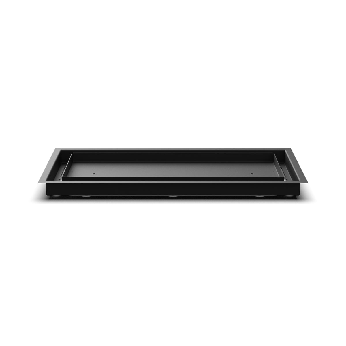 10x19 Classic floor register, side profile view