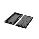 10x21 Classic floor register, front and back views side by side