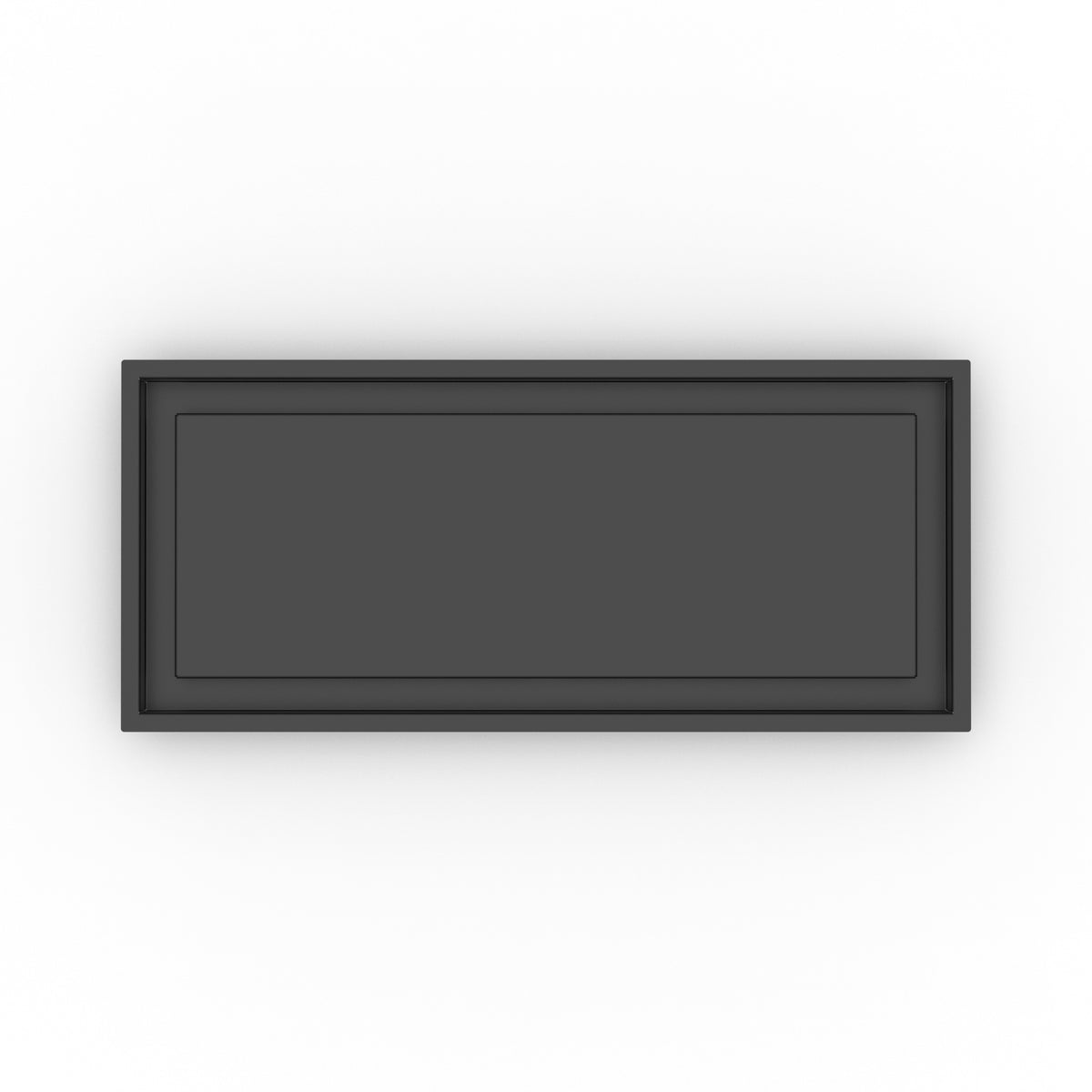 10x24 ZenFlow floor register, top-down view