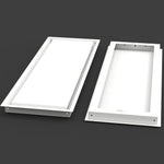 10x22.5 - Wall Vent - Modern Vent Cover - TRM Metal
