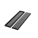 10x54 Classic floor register, front and back views side by side