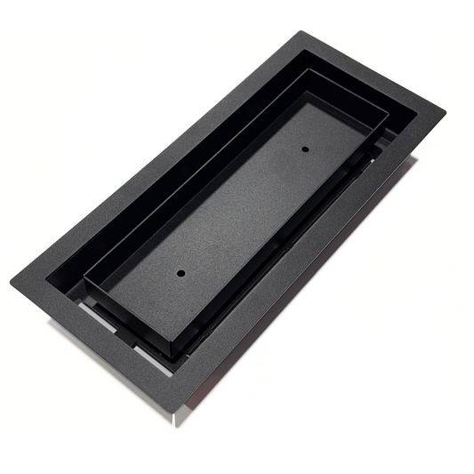 4x10 - Breeze Model - Drop-in Air Vent, Floor-Matching, All Metal, Air Vent Cover