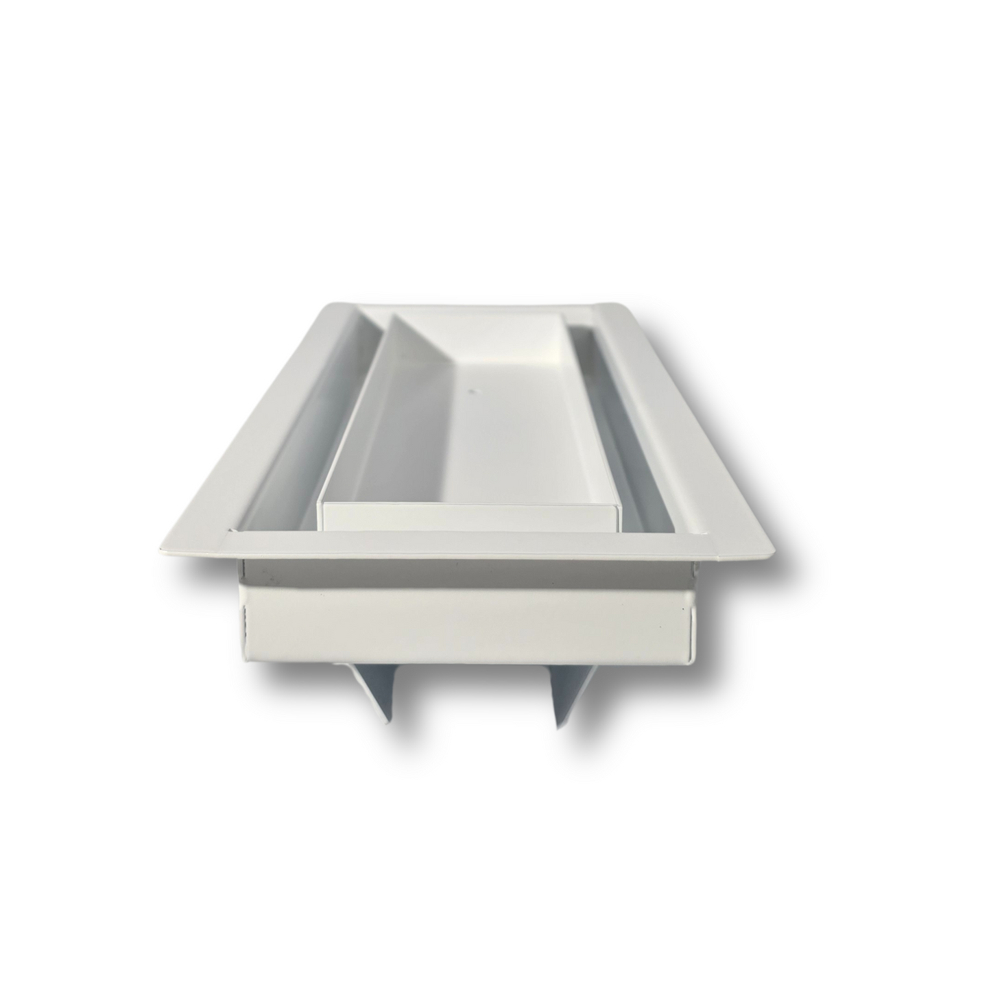 4x57 Classic Drop-in Air Vent, Flush Floor-Matching, All Metal, Floor Vent Cover (57x4)