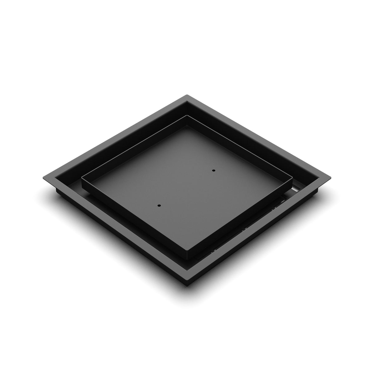11x11 Classic floor register, diagonal view