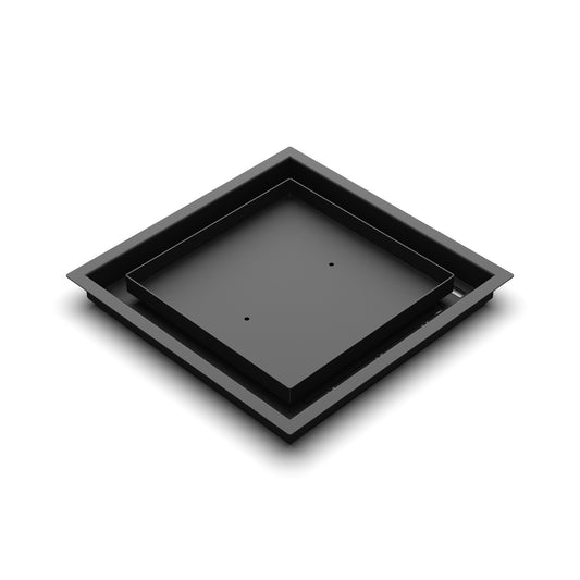 11x11 Classic floor register, diagonal view