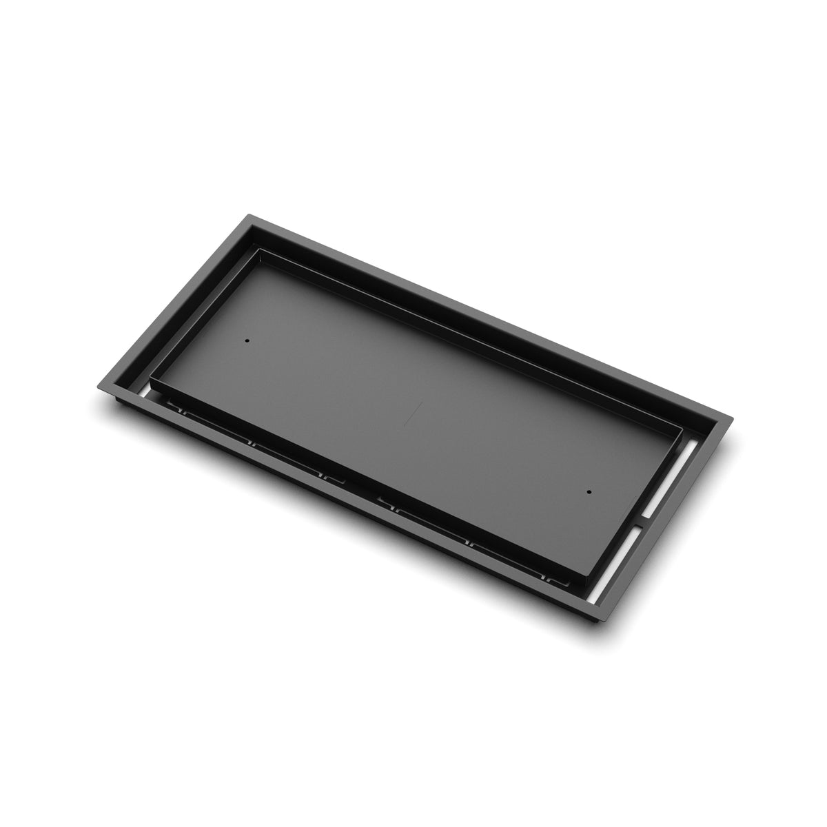 11x23 Classic floor register, quarter view