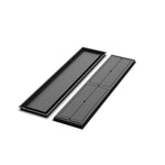 11x51 Classic floor register, front and back views side by side