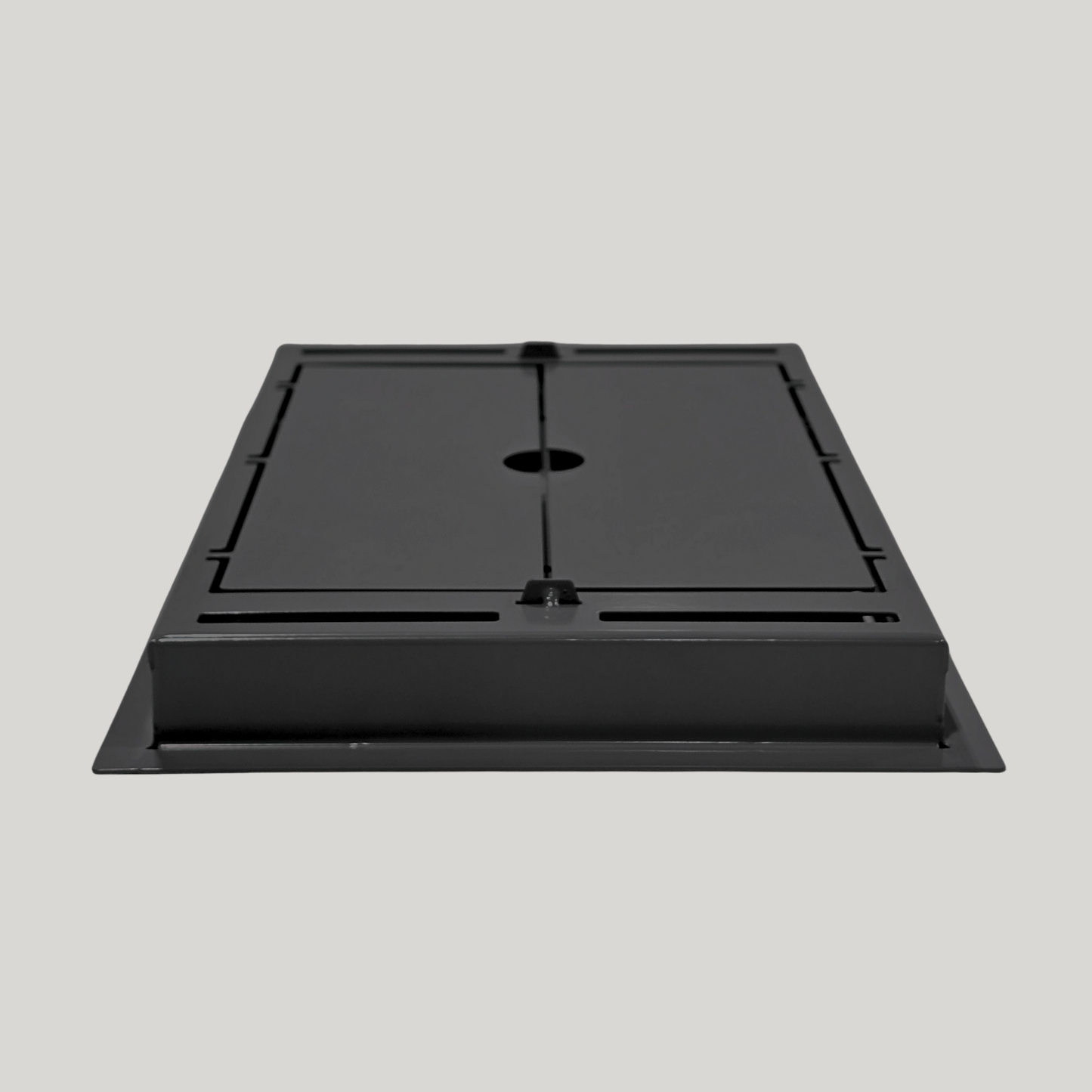 24.5x25.5 - Classic Drop-in Air Vent, Flush Floor-Matching, All Metal, Floor Vent Cover - TRM Metal  25.5x24.5