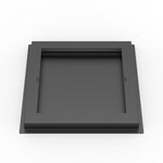 12x12 ZenFlow floor register, back view