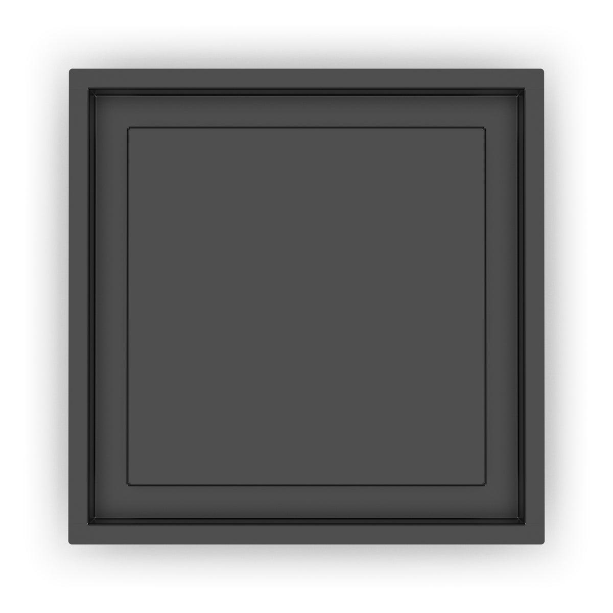 12x12 ZenFlow floor register, top-down view