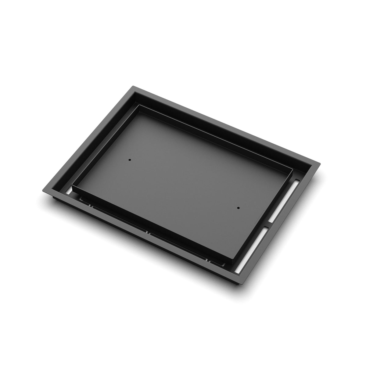 12x16 Classic floor register, quarter view