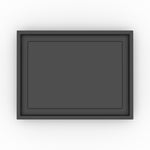 12x16 ZenFlow floor register, top-down view