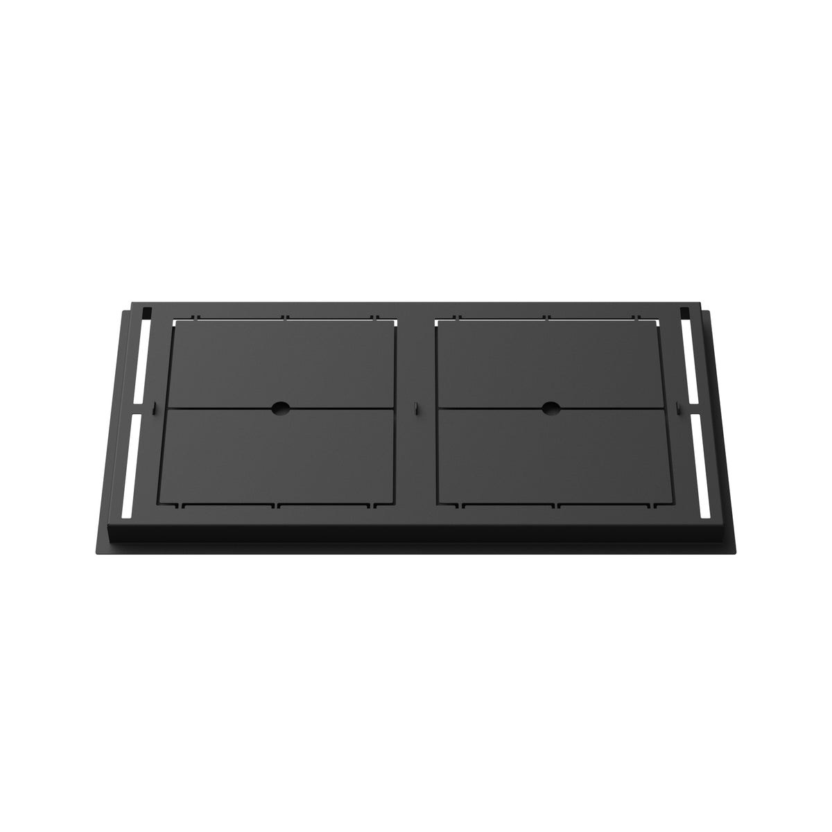 12x24 Classic floor register, back view