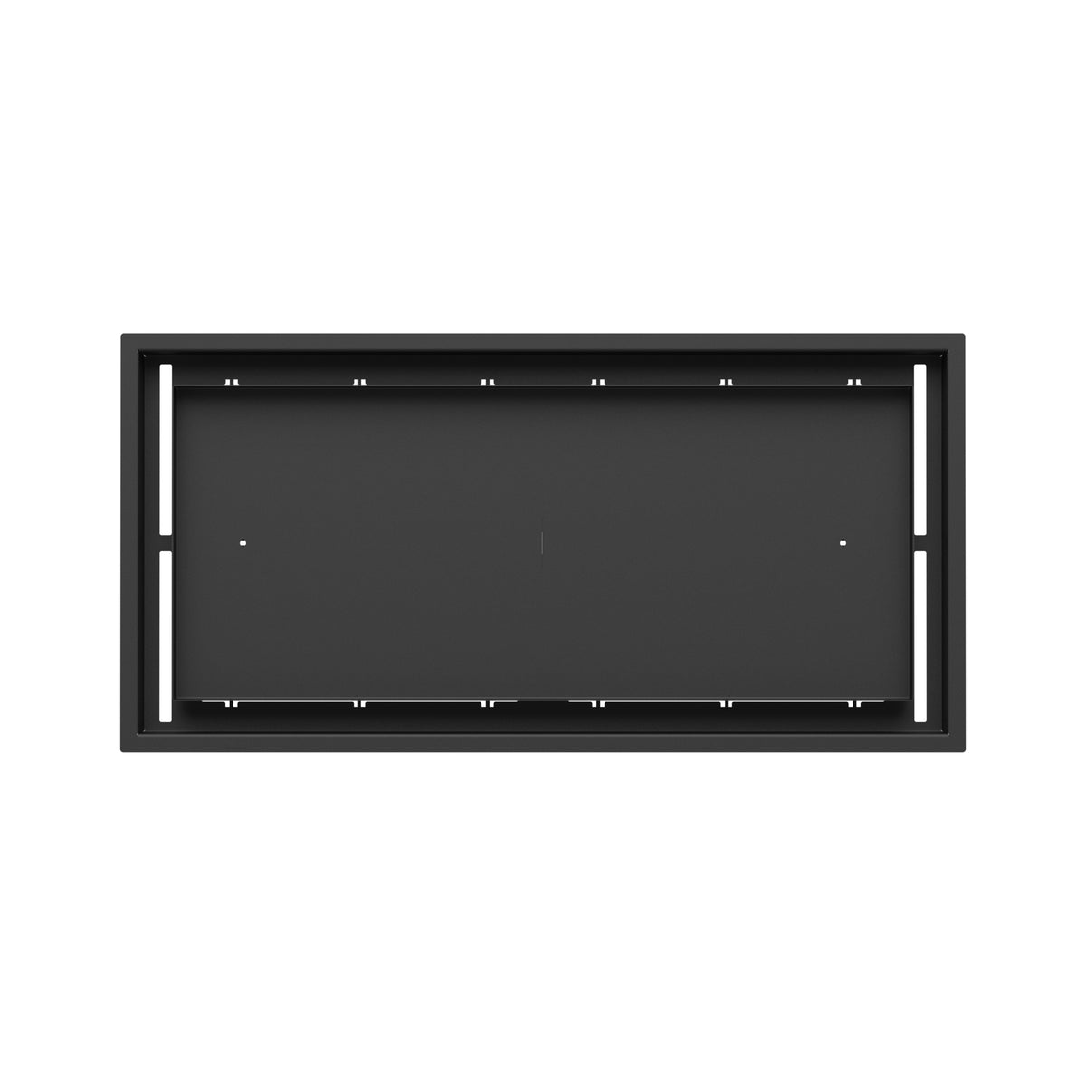 12x25 Classic floor register, top-down view