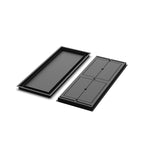 12x31 Classic floor register, front and back view