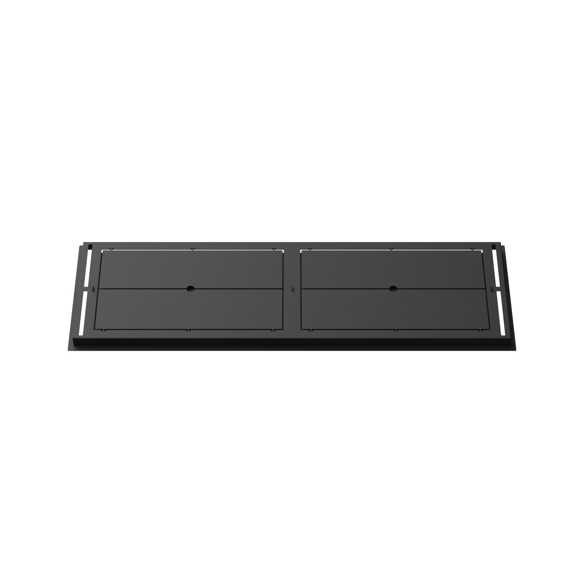 12x40 Classic floor register, back view