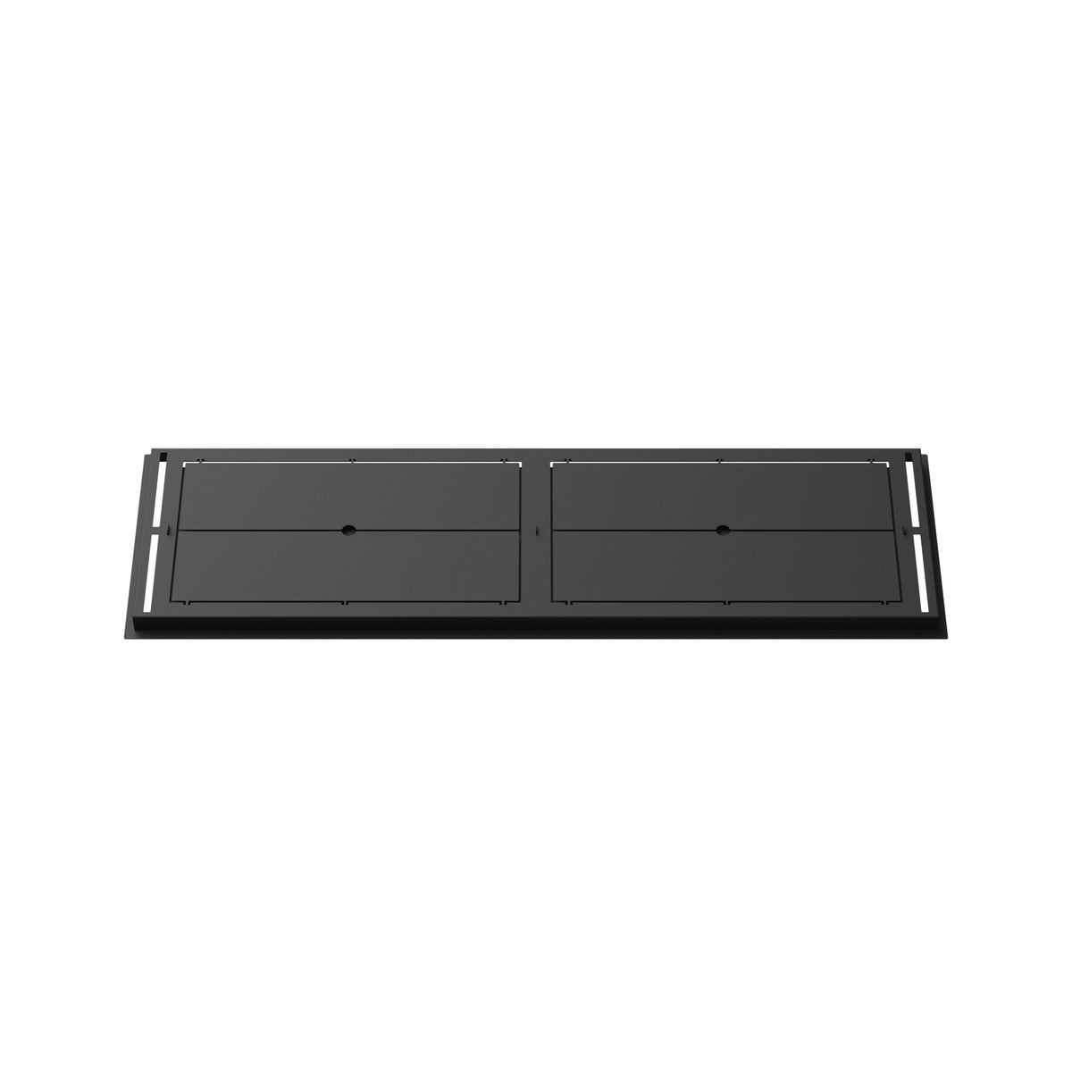 12x42 Classic floor register, back view