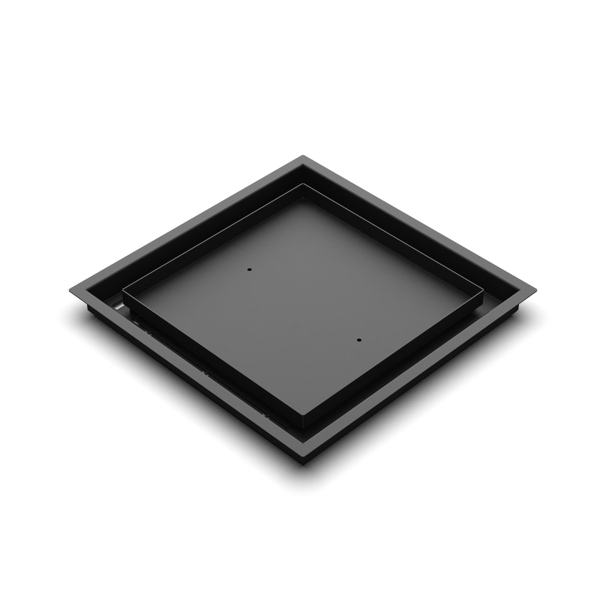 13x13 Classic floor register, diagonal view