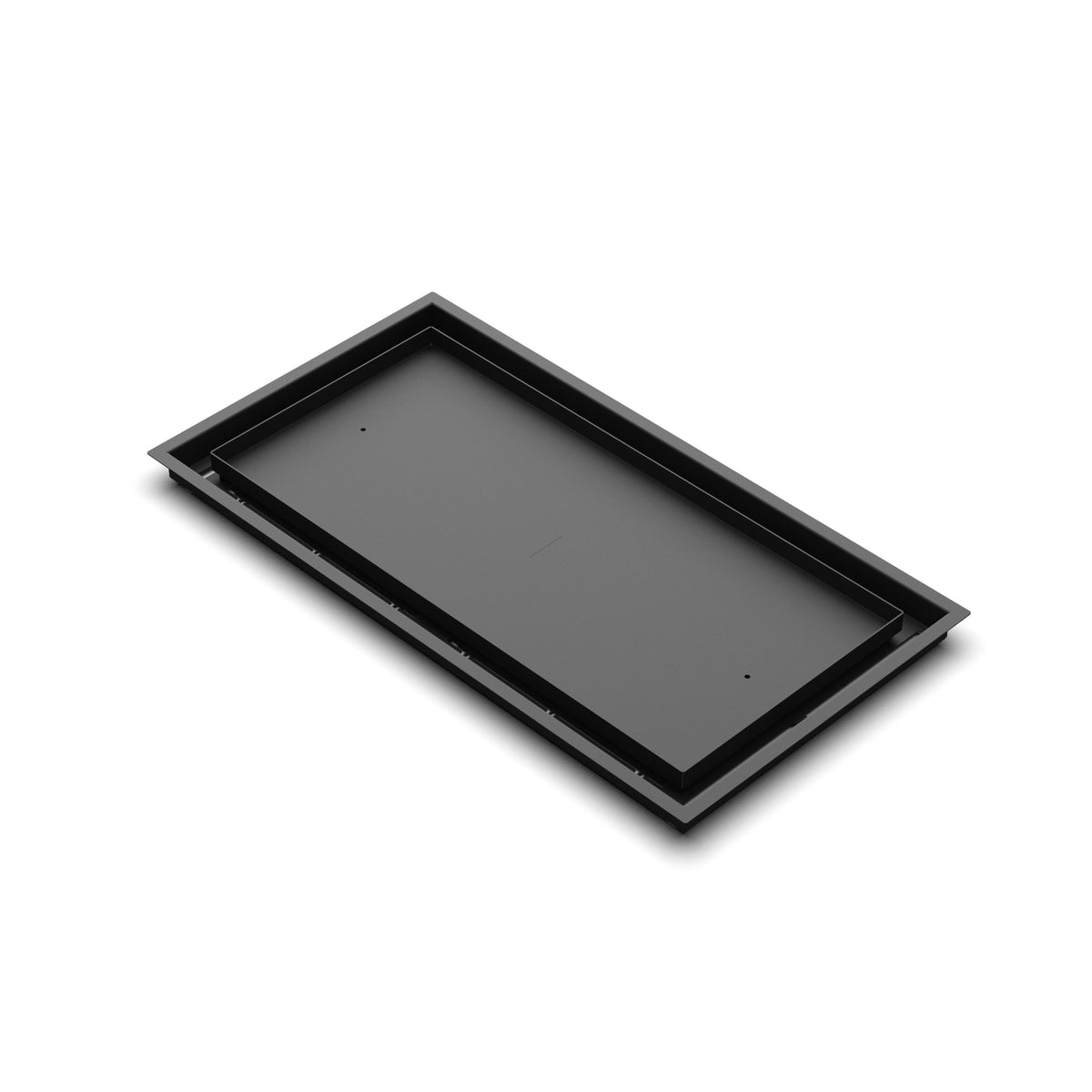 13x25 Classic floor register, diagonal view