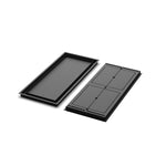 13x30 Classic floor register, front and back views side by side