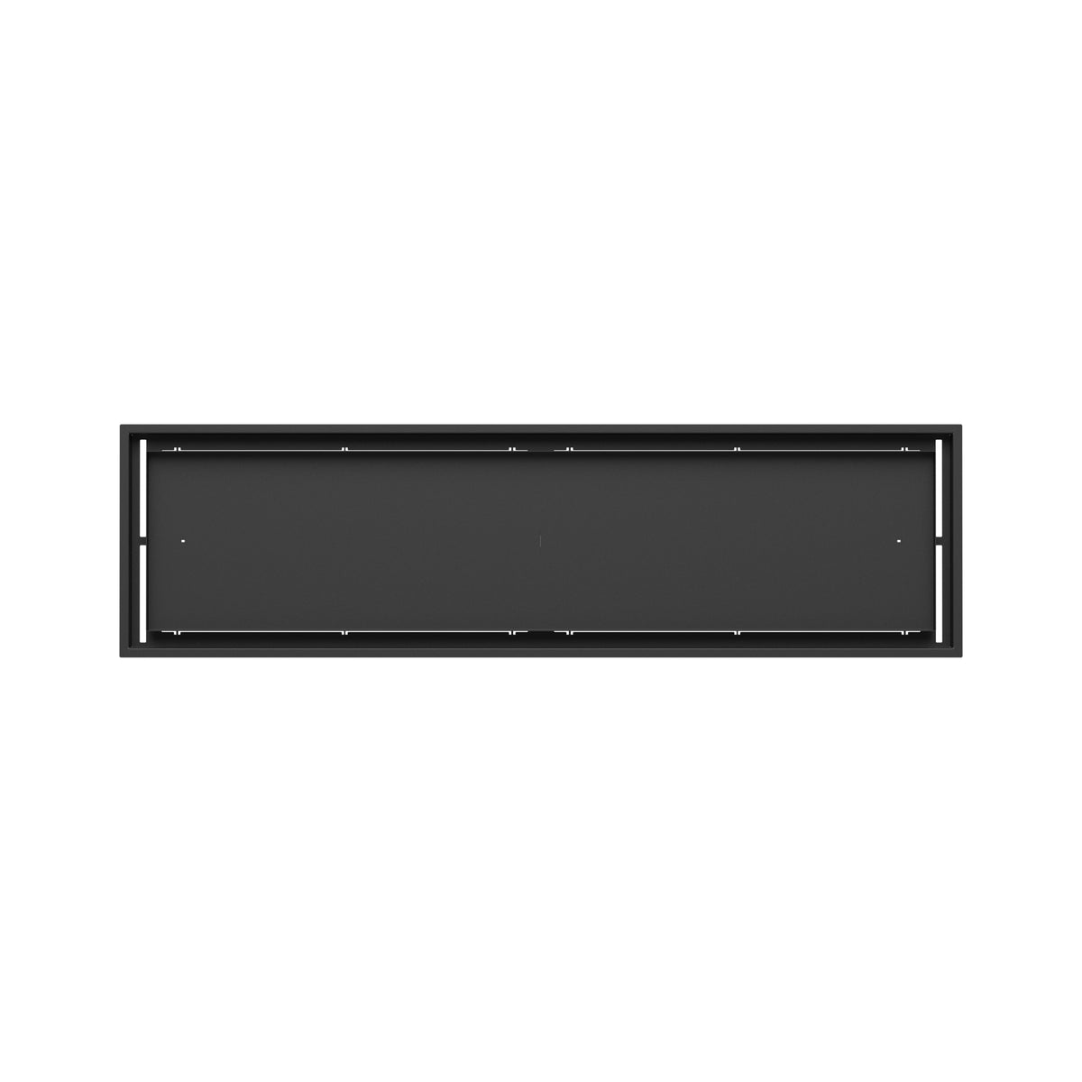 13x49 Classic floor register, top-down view
