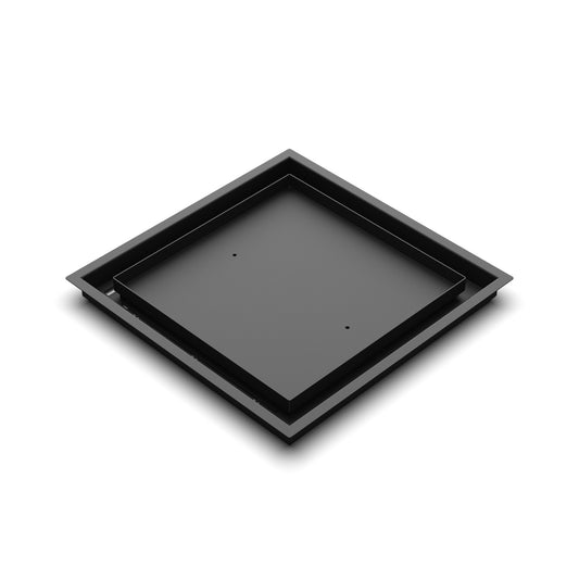 14x14 Classic floor register, diagonal view