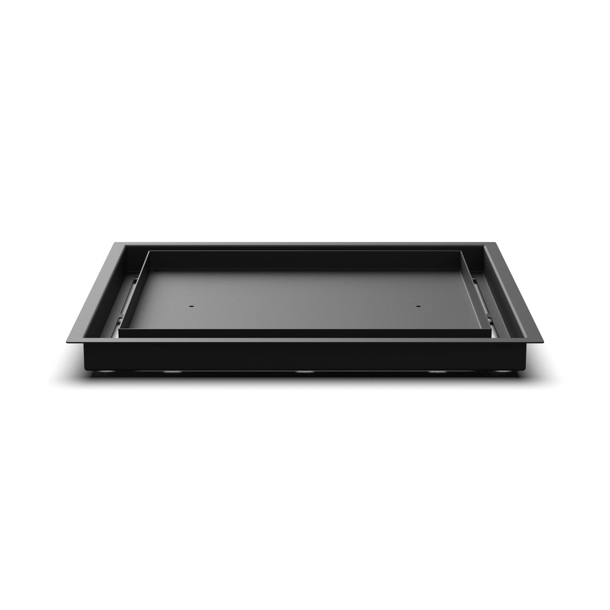 14x15 Classic floor register, side profile view