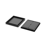 14x16 Classic floor register, front and back views side by side
