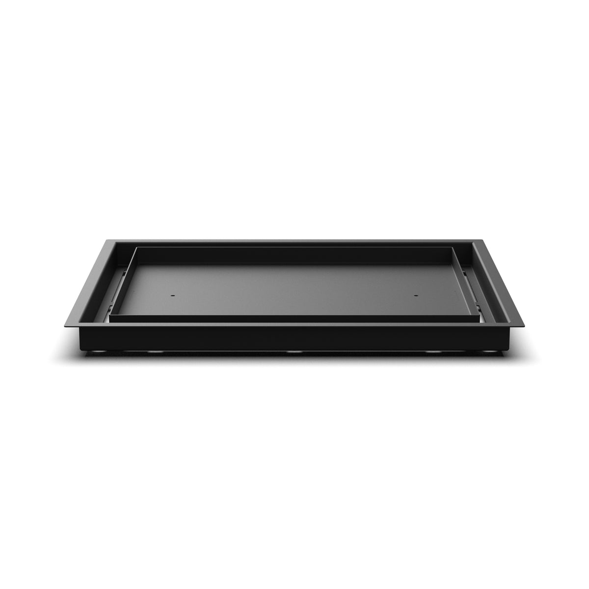14x17 Classic floor register, side profile view