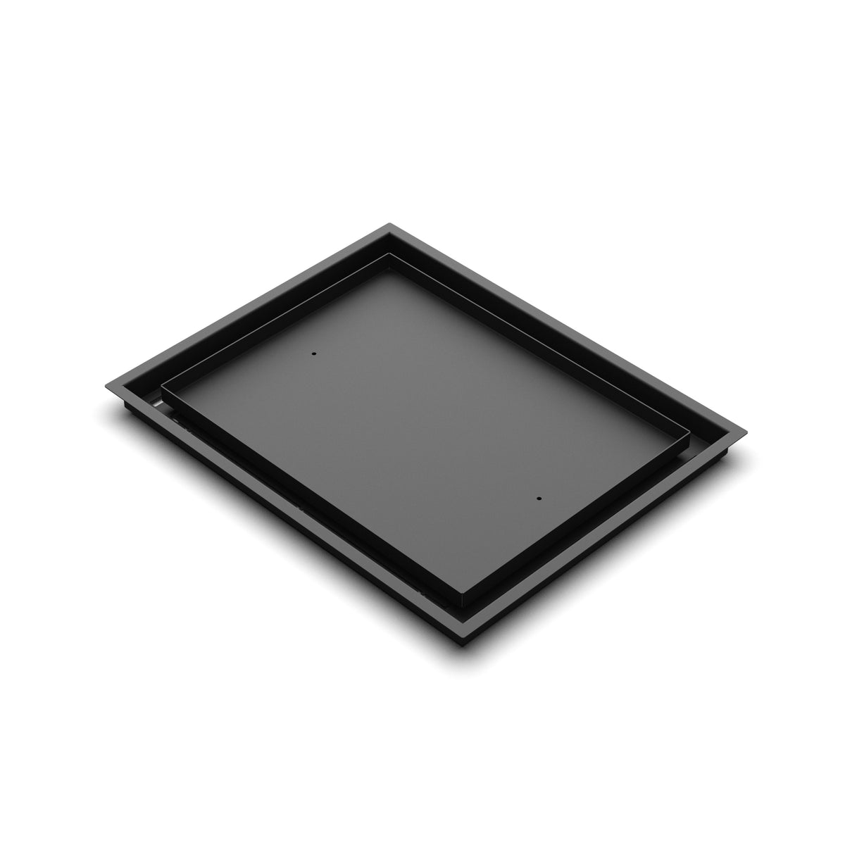 15x19 Classic floor register, diagonal view