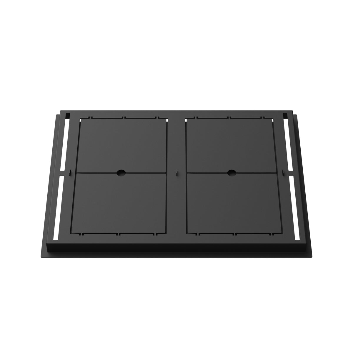 15x21 Classic floor register, back view