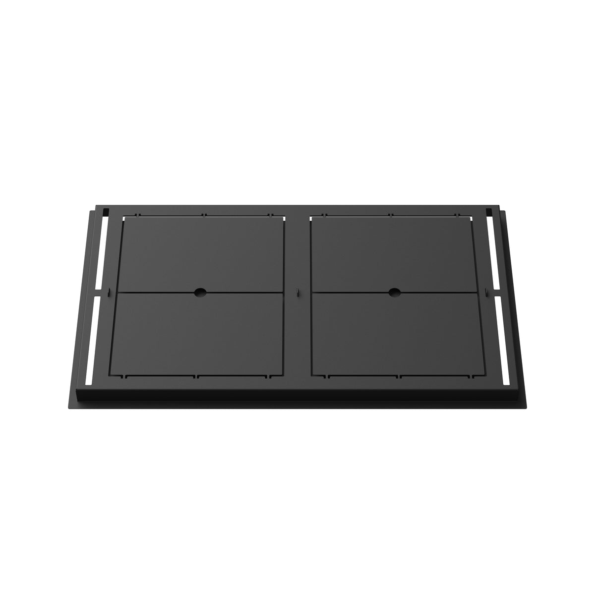 15x26 Classic floor register, back view