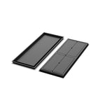 15x41 Classic floor register, front and back views side by side