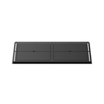 15x43 Classic floor register, back view