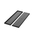 15x62 Classic floor register, front and back views side by side
