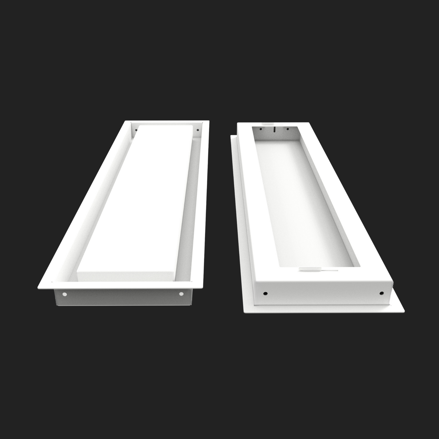 8x48.5 - Wall Vent - Modern Vent Cover -  Return Air Vent - TRM Metal  48.5x8